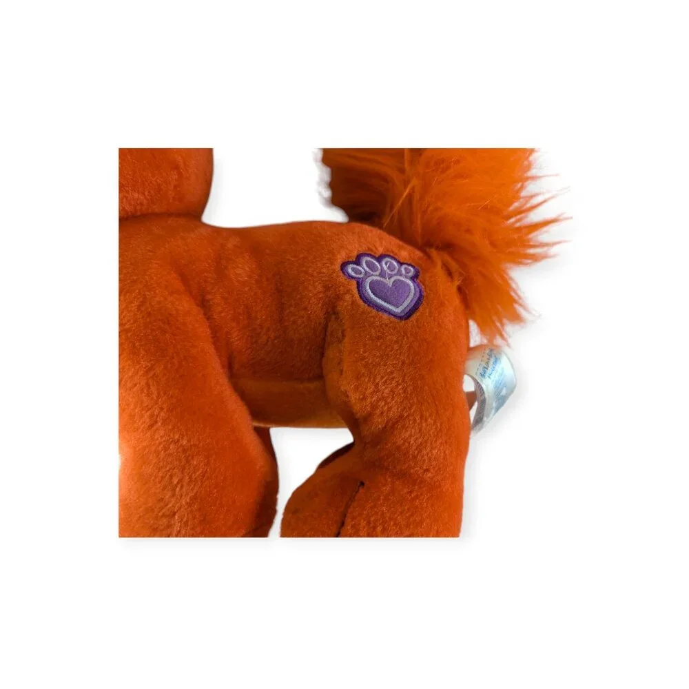 Build-A-Bear BAB Disney Princess Ariel Palace Pets Orange Kitty Plush